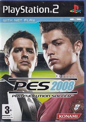 Pro Evolution Soccer 2008 - PS2 (B Grade) (Genbrug)